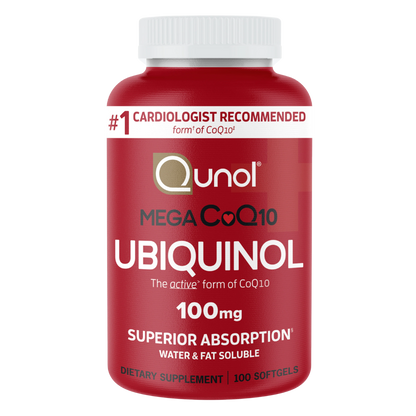 Mega Ubiquinol CoQ10, 100 mg