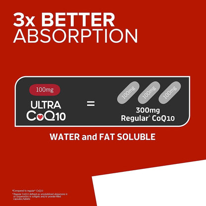 Ultra CoQ10, 100mg Softgels